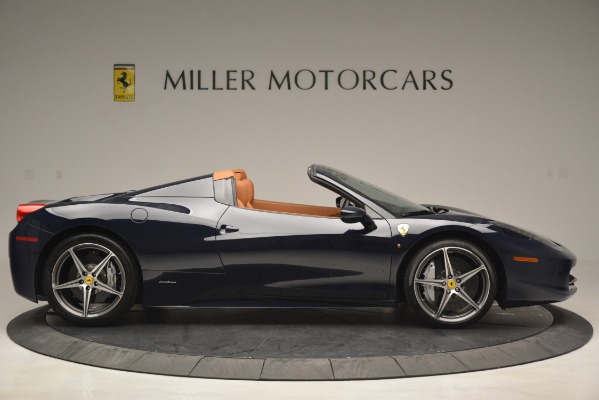 Used 2014 Ferrari 458 Spider for sale Sold at Alfa Romeo of Greenwich in Greenwich CT 06830 9