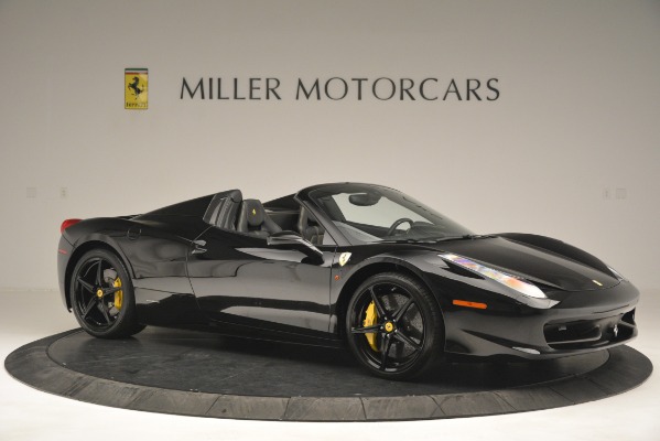 Used 2013 Ferrari 458 Spider for sale Sold at Alfa Romeo of Greenwich in Greenwich CT 06830 10