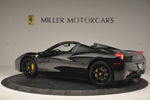 Used 2013 Ferrari 458 Spider for sale Sold at Alfa Romeo of Greenwich in Greenwich CT 06830 4