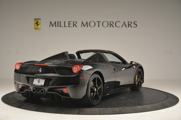 Used 2013 Ferrari 458 Spider for sale Sold at Alfa Romeo of Greenwich in Greenwich CT 06830 7