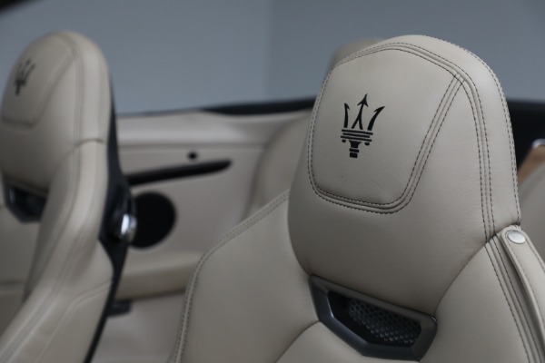 Used 2019 Maserati GranTurismo Sport Convertible for sale Sold at Alfa Romeo of Greenwich in Greenwich CT 06830 25