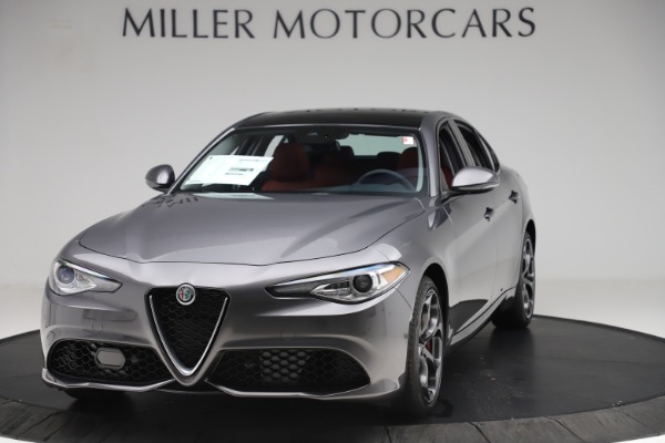 New 2019 Alfa Romeo Giulia Ti Sport Q4 for sale Sold at Alfa Romeo of Greenwich in Greenwich CT 06830 1