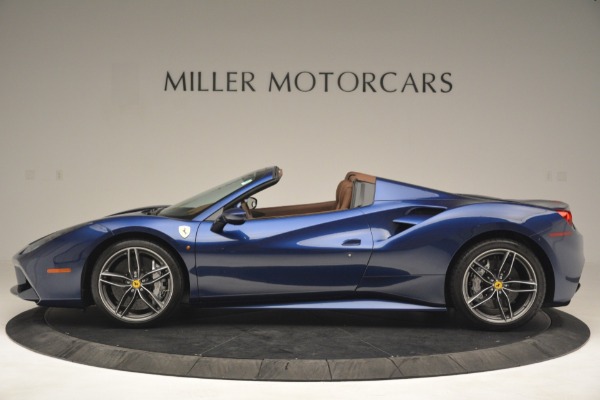 Used 2018 Ferrari 488 Spider for sale Sold at Alfa Romeo of Greenwich in Greenwich CT 06830 3