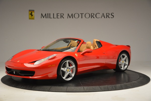 Used 2013 Ferrari 458 Spider for sale Sold at Alfa Romeo of Greenwich in Greenwich CT 06830 2