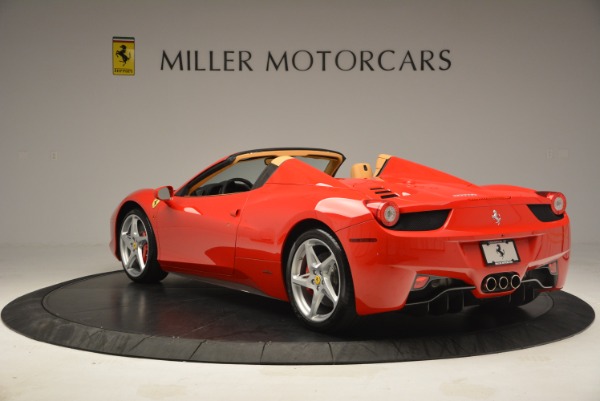 Used 2013 Ferrari 458 Spider for sale Sold at Alfa Romeo of Greenwich in Greenwich CT 06830 5