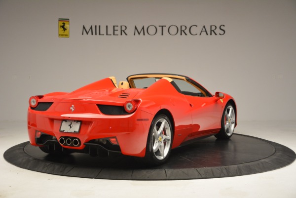 Used 2013 Ferrari 458 Spider for sale Sold at Alfa Romeo of Greenwich in Greenwich CT 06830 7