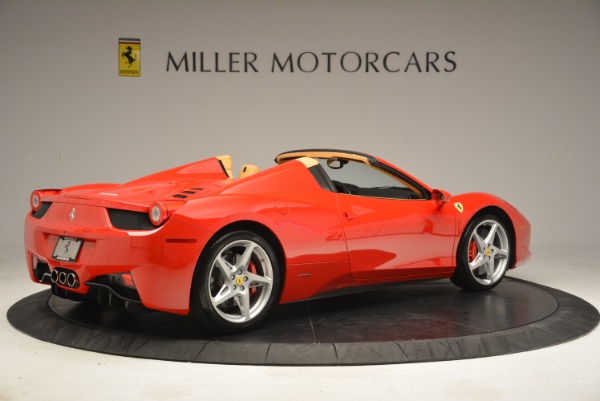 Used 2013 Ferrari 458 Spider for sale Sold at Alfa Romeo of Greenwich in Greenwich CT 06830 8