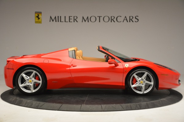 Used 2013 Ferrari 458 Spider for sale Sold at Alfa Romeo of Greenwich in Greenwich CT 06830 9