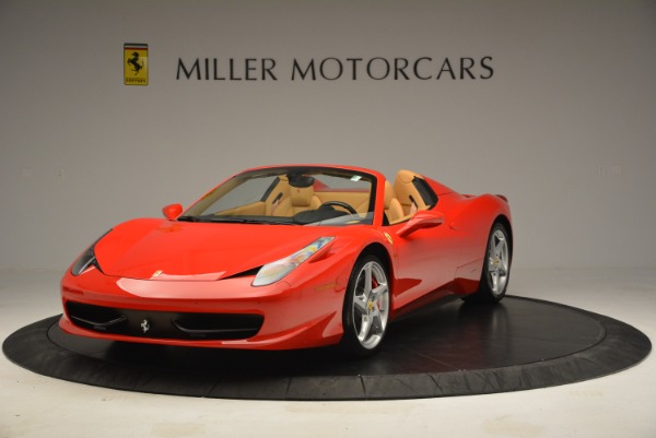 Used 2013 Ferrari 458 Spider for sale Sold at Alfa Romeo of Greenwich in Greenwich CT 06830 1