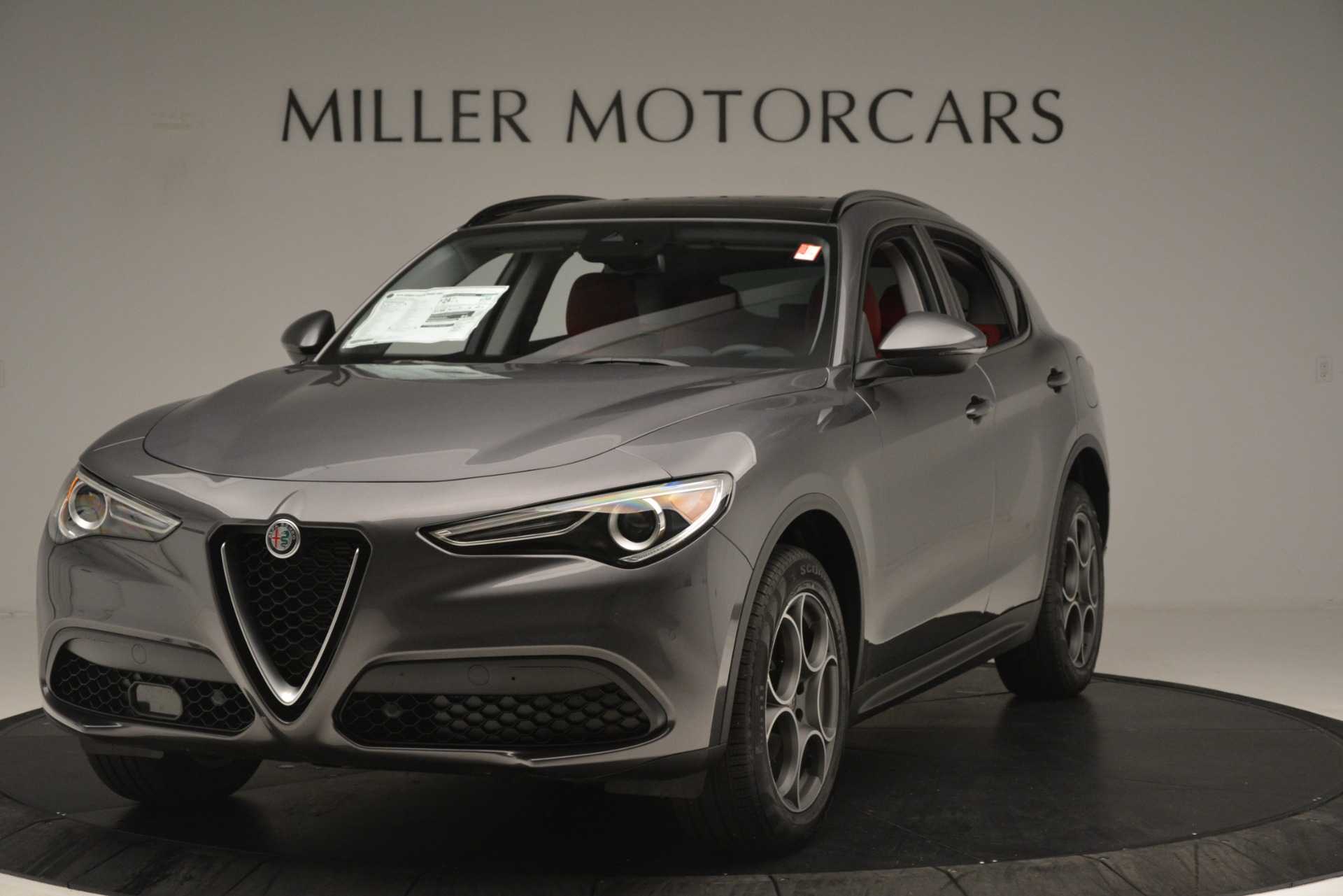 New 2019 Alfa Romeo Stelvio Sport Q4 for sale Sold at Alfa Romeo of Greenwich in Greenwich CT 06830 1