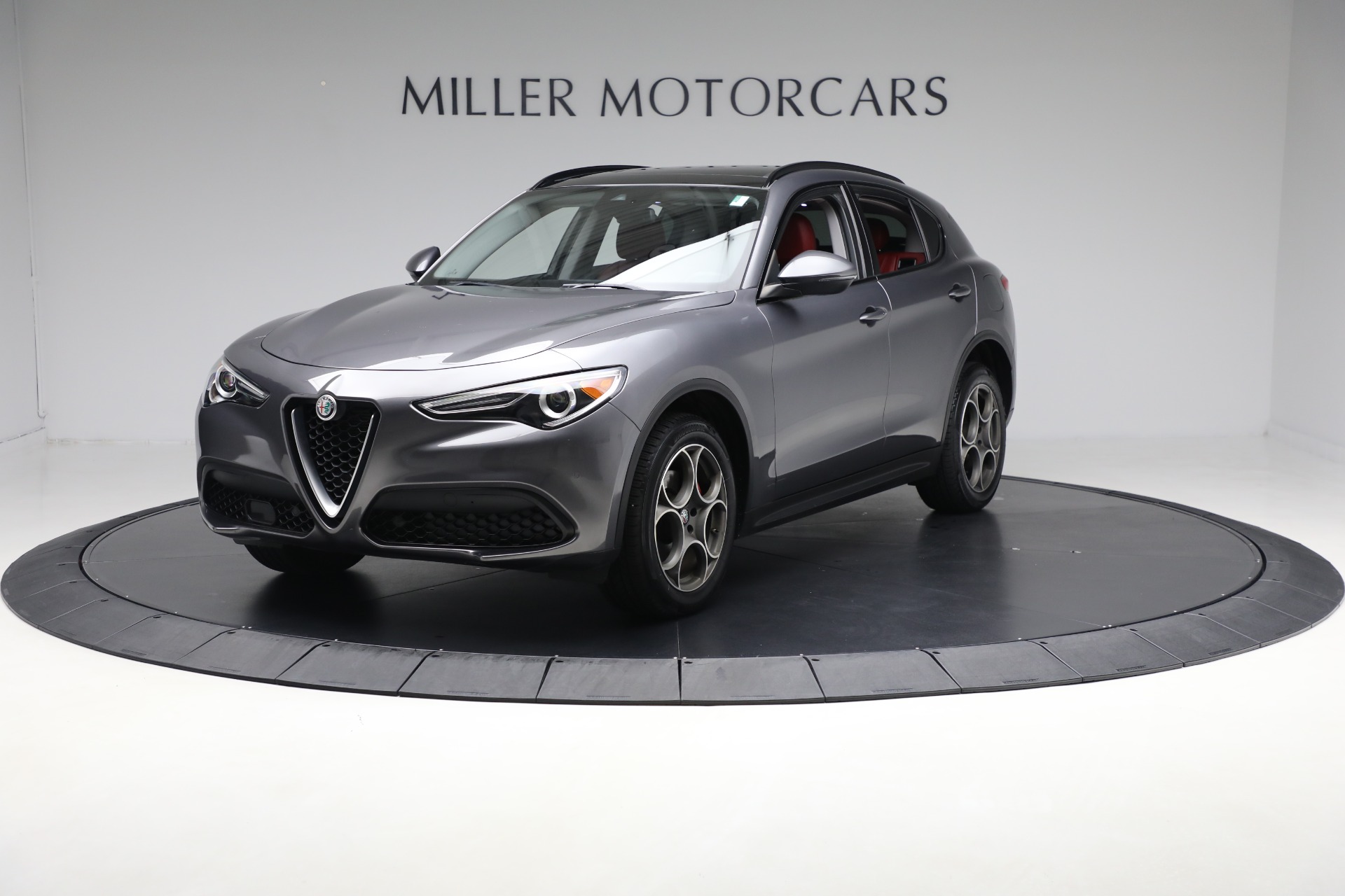 New 2019 Alfa Romeo Stelvio Sport Q4 for sale Sold at Alfa Romeo of Greenwich in Greenwich CT 06830 1