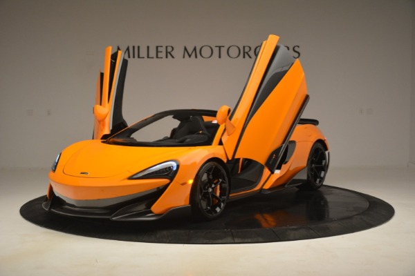 New 2020 McLaren 600LT Spider Convertible for sale Sold at Alfa Romeo of Greenwich in Greenwich CT 06830 14