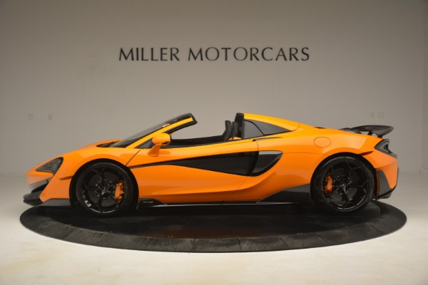 New 2020 McLaren 600LT Spider Convertible for sale Sold at Alfa Romeo of Greenwich in Greenwich CT 06830 3
