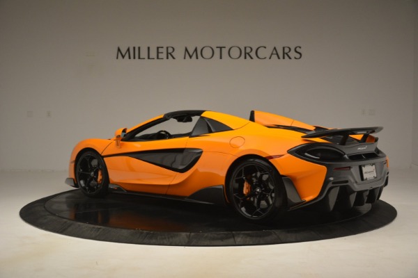 New 2020 McLaren 600LT Spider Convertible for sale Sold at Alfa Romeo of Greenwich in Greenwich CT 06830 4