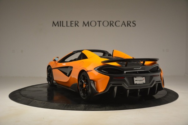 New 2020 McLaren 600LT Spider Convertible for sale Sold at Alfa Romeo of Greenwich in Greenwich CT 06830 5