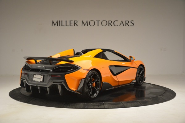 New 2020 McLaren 600LT Spider Convertible for sale Sold at Alfa Romeo of Greenwich in Greenwich CT 06830 7