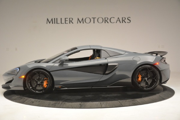 New 2020 McLaren 600LT Spider Convertible for sale Sold at Alfa Romeo of Greenwich in Greenwich CT 06830 16