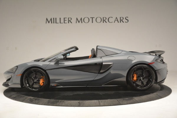 New 2020 McLaren 600LT Spider Convertible for sale Sold at Alfa Romeo of Greenwich in Greenwich CT 06830 3