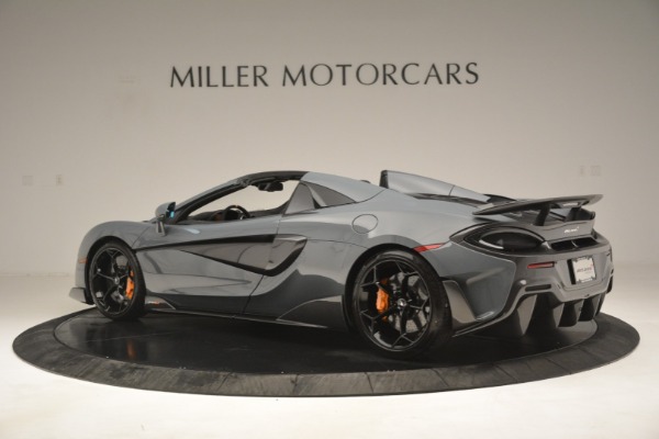 New 2020 McLaren 600LT Spider Convertible for sale Sold at Alfa Romeo of Greenwich in Greenwich CT 06830 4