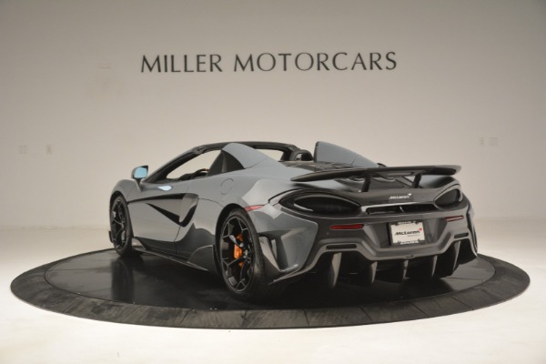 New 2020 McLaren 600LT Spider Convertible for sale Sold at Alfa Romeo of Greenwich in Greenwich CT 06830 5