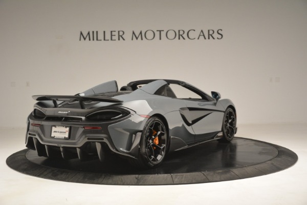 New 2020 McLaren 600LT Spider Convertible for sale Sold at Alfa Romeo of Greenwich in Greenwich CT 06830 7