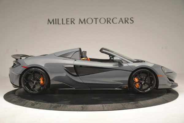 New 2020 McLaren 600LT Spider Convertible for sale Sold at Alfa Romeo of Greenwich in Greenwich CT 06830 9