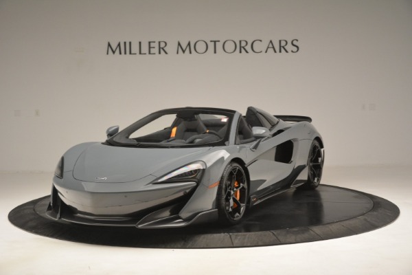 New 2020 McLaren 600LT Spider Convertible for sale Sold at Alfa Romeo of Greenwich in Greenwich CT 06830 1