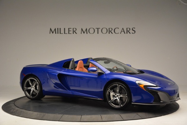 Used 2015 McLaren 650S Spider Convertible for sale Sold at Alfa Romeo of Greenwich in Greenwich CT 06830 10