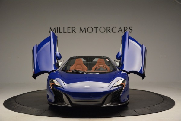 Used 2015 McLaren 650S Spider Convertible for sale Sold at Alfa Romeo of Greenwich in Greenwich CT 06830 13