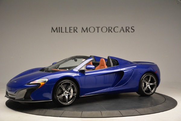 Used 2015 McLaren 650S Spider Convertible for sale Sold at Alfa Romeo of Greenwich in Greenwich CT 06830 2