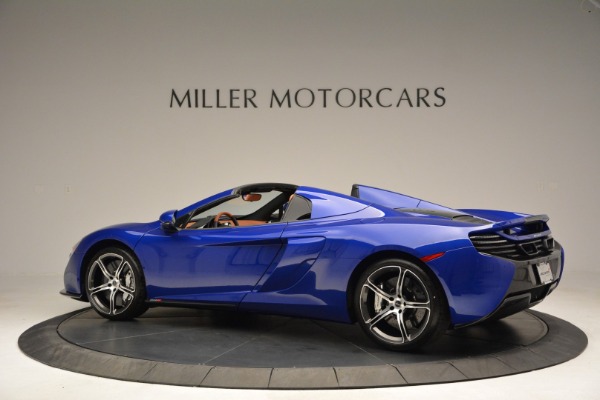 Used 2015 McLaren 650S Spider Convertible for sale Sold at Alfa Romeo of Greenwich in Greenwich CT 06830 4