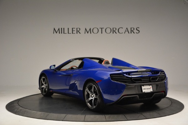 Used 2015 McLaren 650S Spider Convertible for sale Sold at Alfa Romeo of Greenwich in Greenwich CT 06830 5