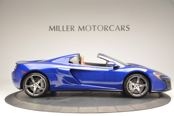 Used 2015 McLaren 650S Spider Convertible for sale Sold at Alfa Romeo of Greenwich in Greenwich CT 06830 9