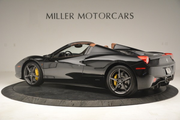 Used 2013 Ferrari 458 Spider for sale Sold at Alfa Romeo of Greenwich in Greenwich CT 06830 4