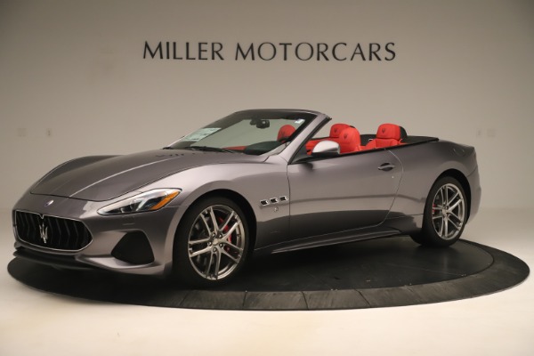 New 2018 Maserati GranTurismo Sport Convertible for sale $159,740 at Alfa Romeo of Greenwich in Greenwich CT 06830 2