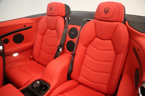 New 2018 Maserati GranTurismo Sport Convertible for sale $159,740 at Alfa Romeo of Greenwich in Greenwich CT 06830 24