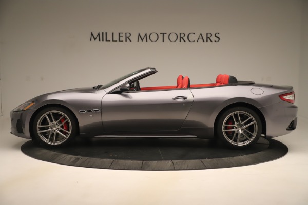 New 2018 Maserati GranTurismo Sport Convertible for sale $159,740 at Alfa Romeo of Greenwich in Greenwich CT 06830 3