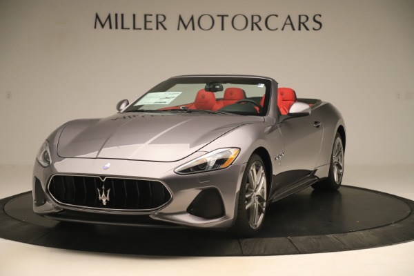 New 2018 Maserati GranTurismo Sport Convertible for sale $159,740 at Alfa Romeo of Greenwich in Greenwich CT 06830 1
