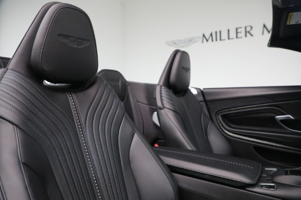 Used 2019 Aston Martin DB11 V8 Convertible for sale Sold at Alfa Romeo of Greenwich in Greenwich CT 06830 23