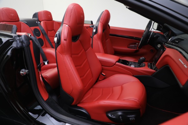 Used 2018 Maserati GranTurismo Sport Convertible for sale Sold at Alfa Romeo of Greenwich in Greenwich CT 06830 25