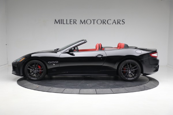 Used 2018 Maserati GranTurismo Sport Convertible for sale Sold at Alfa Romeo of Greenwich in Greenwich CT 06830 3