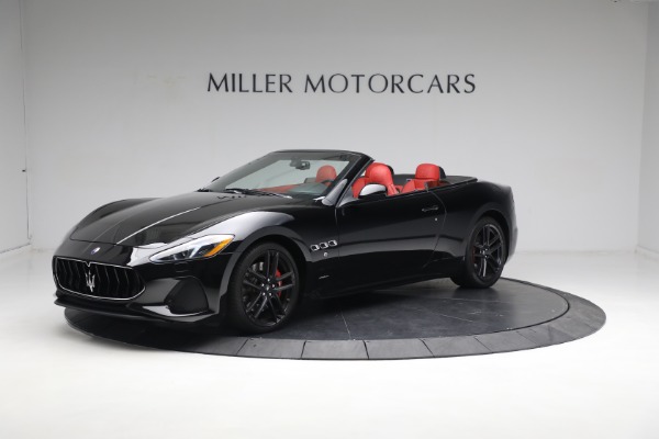 Used 2018 Maserati GranTurismo Sport Convertible for sale Sold at Alfa Romeo of Greenwich in Greenwich CT 06830 1