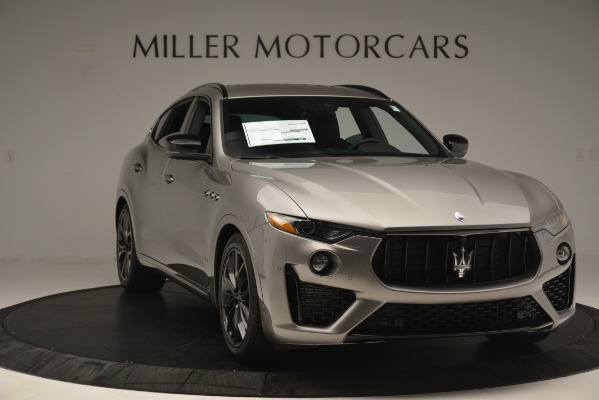 New 2019 Maserati Levante SQ4 GranSport Nerissimo for sale Sold at Alfa Romeo of Greenwich in Greenwich CT 06830 11