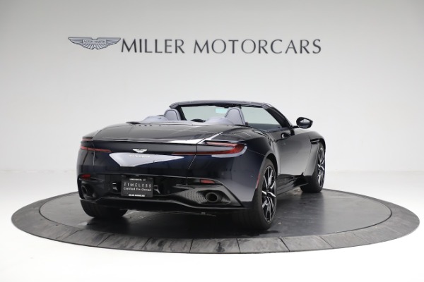 Used 2019 Aston Martin DB11 V8 Convertible for sale Sold at Alfa Romeo of Greenwich in Greenwich CT 06830 6