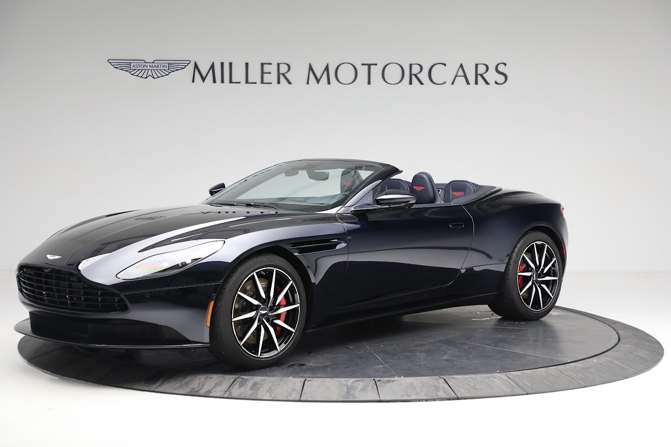 New 2019 Aston Martin DB11 V8 Convertible for sale Sold at Alfa Romeo of Greenwich in Greenwich CT 06830 1
