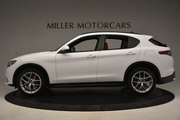 New 2019 Alfa Romeo Stelvio Ti Sport Q4 for sale Sold at Alfa Romeo of Greenwich in Greenwich CT 06830 3