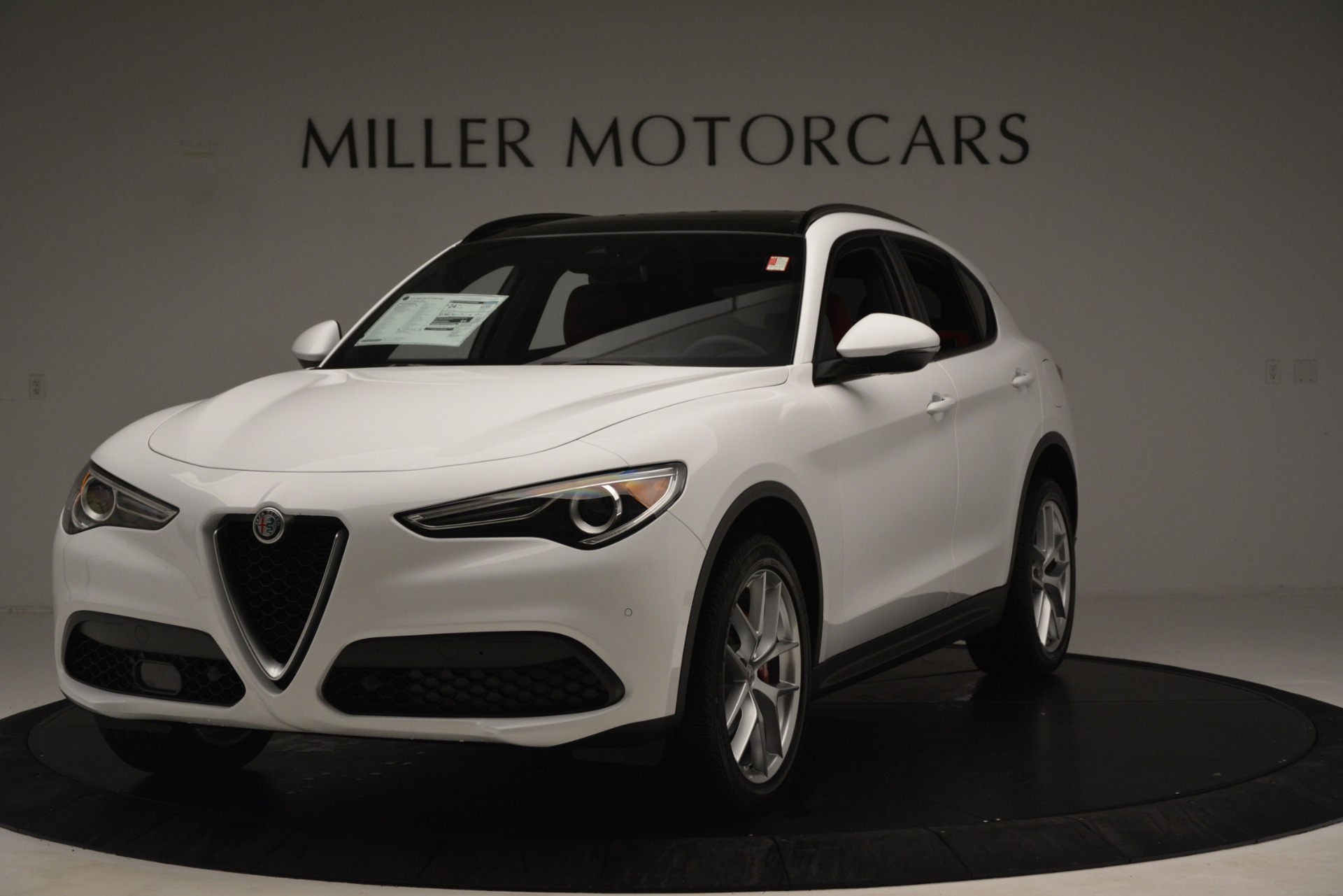 New 2019 Alfa Romeo Stelvio Ti Sport Q4 for sale Sold at Alfa Romeo of Greenwich in Greenwich CT 06830 1