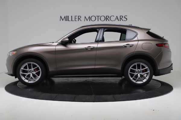 New 2019 Alfa Romeo Stelvio Ti Sport Q4 for sale Sold at Alfa Romeo of Greenwich in Greenwich CT 06830 3