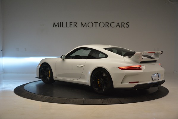 Used 2018 Porsche 911 GT3 for sale Sold at Alfa Romeo of Greenwich in Greenwich CT 06830 3
