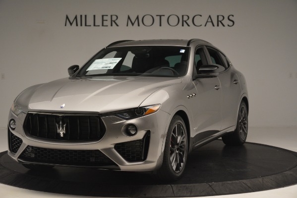 New 2019 Maserati Levante SQ4 GranSport Nerissimo for sale Sold at Alfa Romeo of Greenwich in Greenwich CT 06830 1